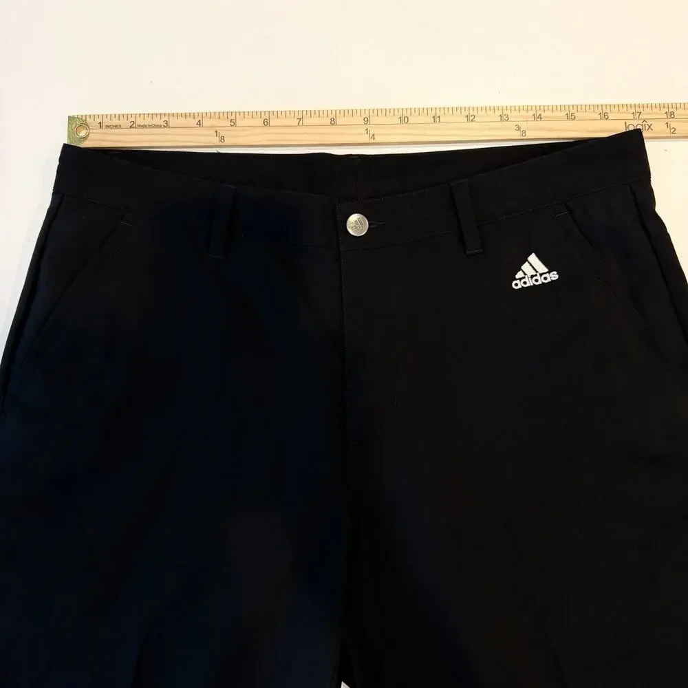 Adidas Men's Golf Performance Pants Black Size 34x32 DM3081